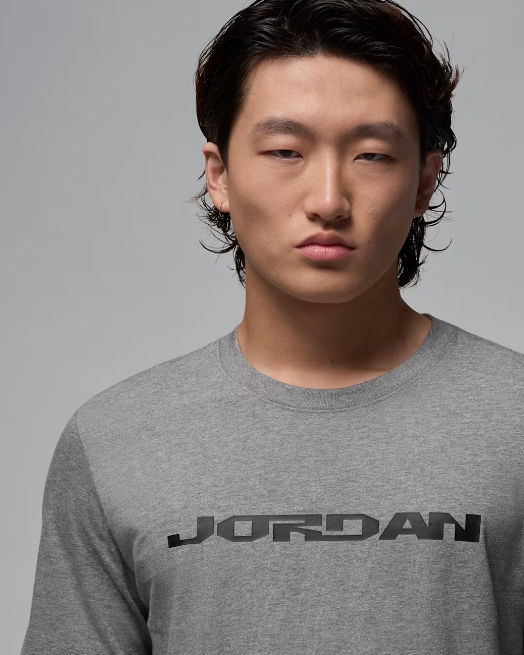 Jordan MVP T-SHIRT CARBON HEATHER/BLACK