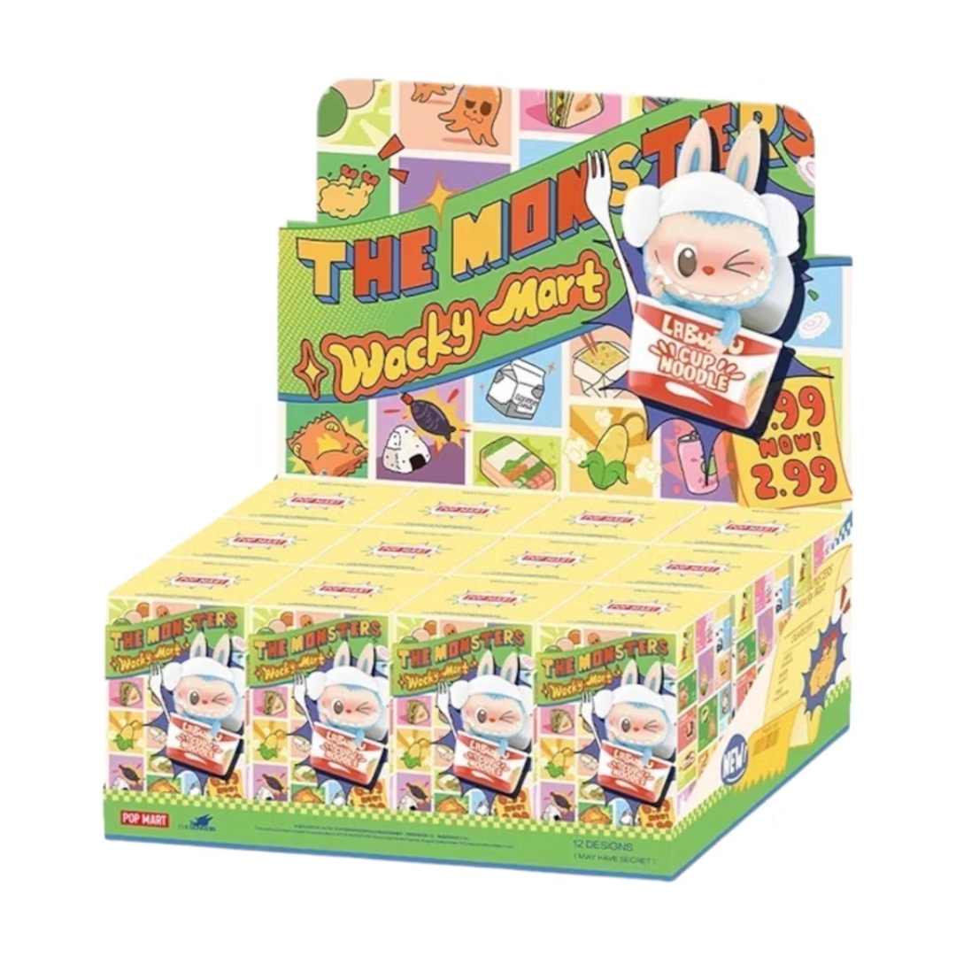 Pop Mart Labubu The Monsters Wacky Mart Series Figure Sealed Case (12 Blind Box)