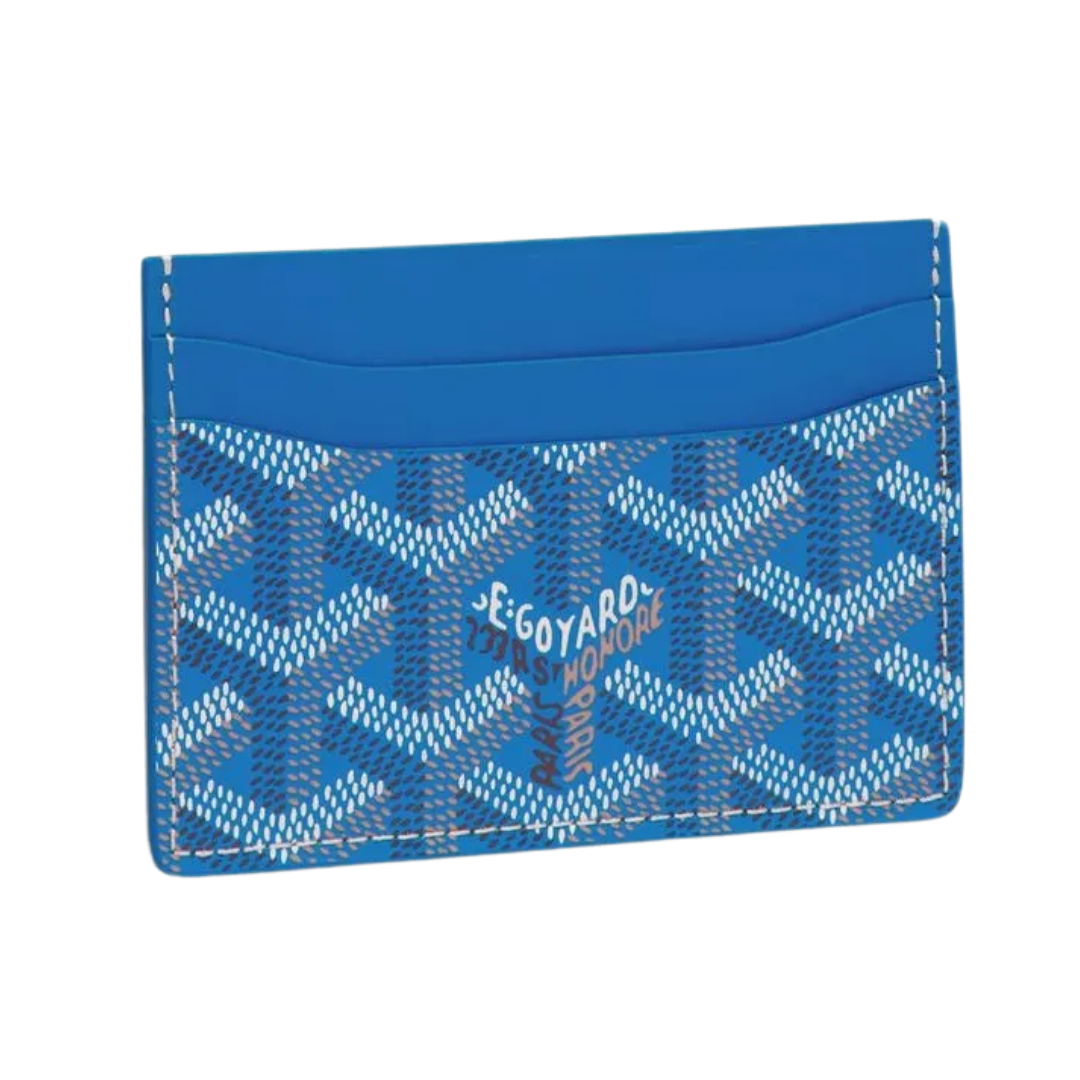 Goyard Saint-Sulpice Card Holder – Sky Blue