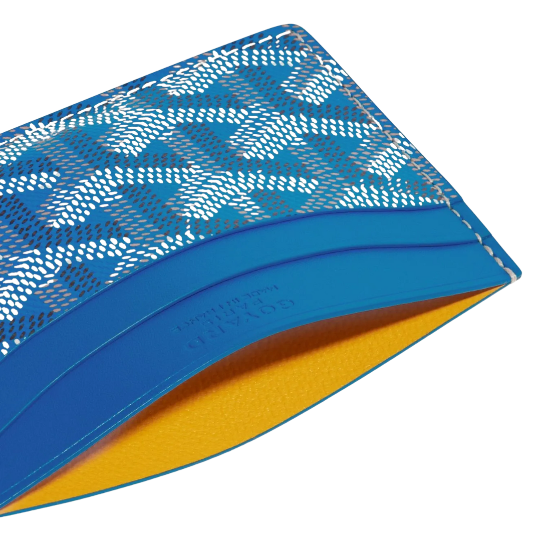 Goyard Saint-Sulpice Card Holder – Sky Blue