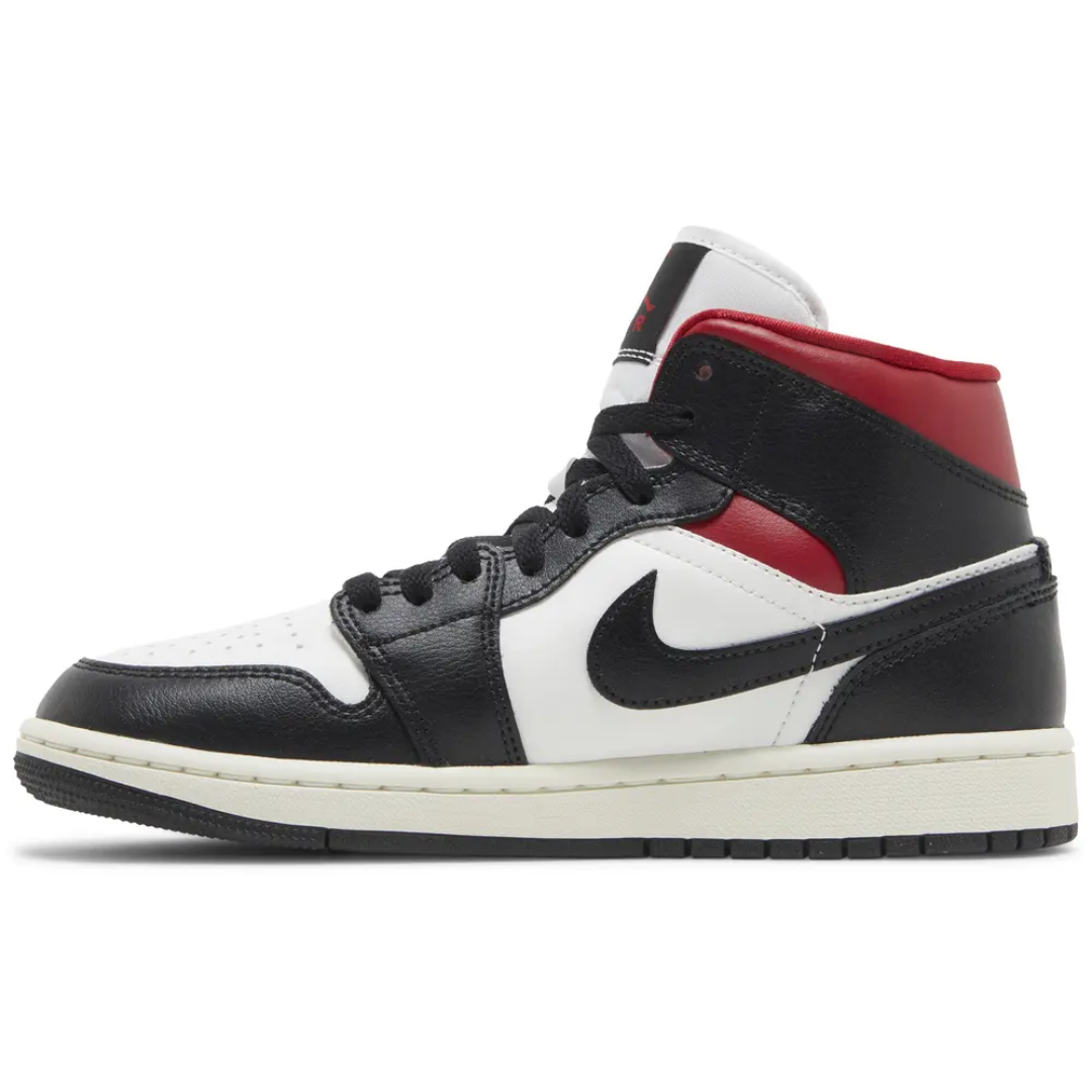 Jordan 1 Mid Gym Red Panda (Women's)