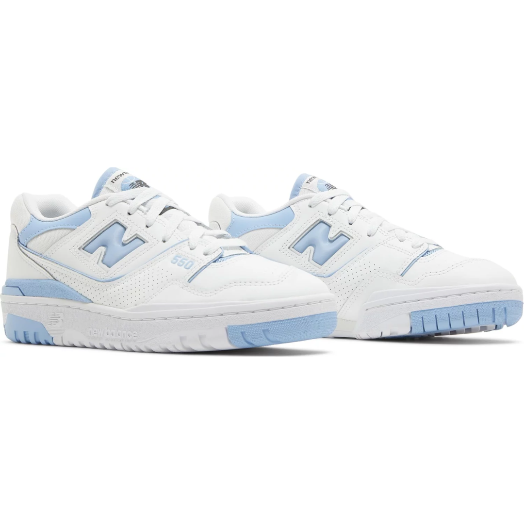 New Balance 550 UNC White Dusk Blue (Women's)