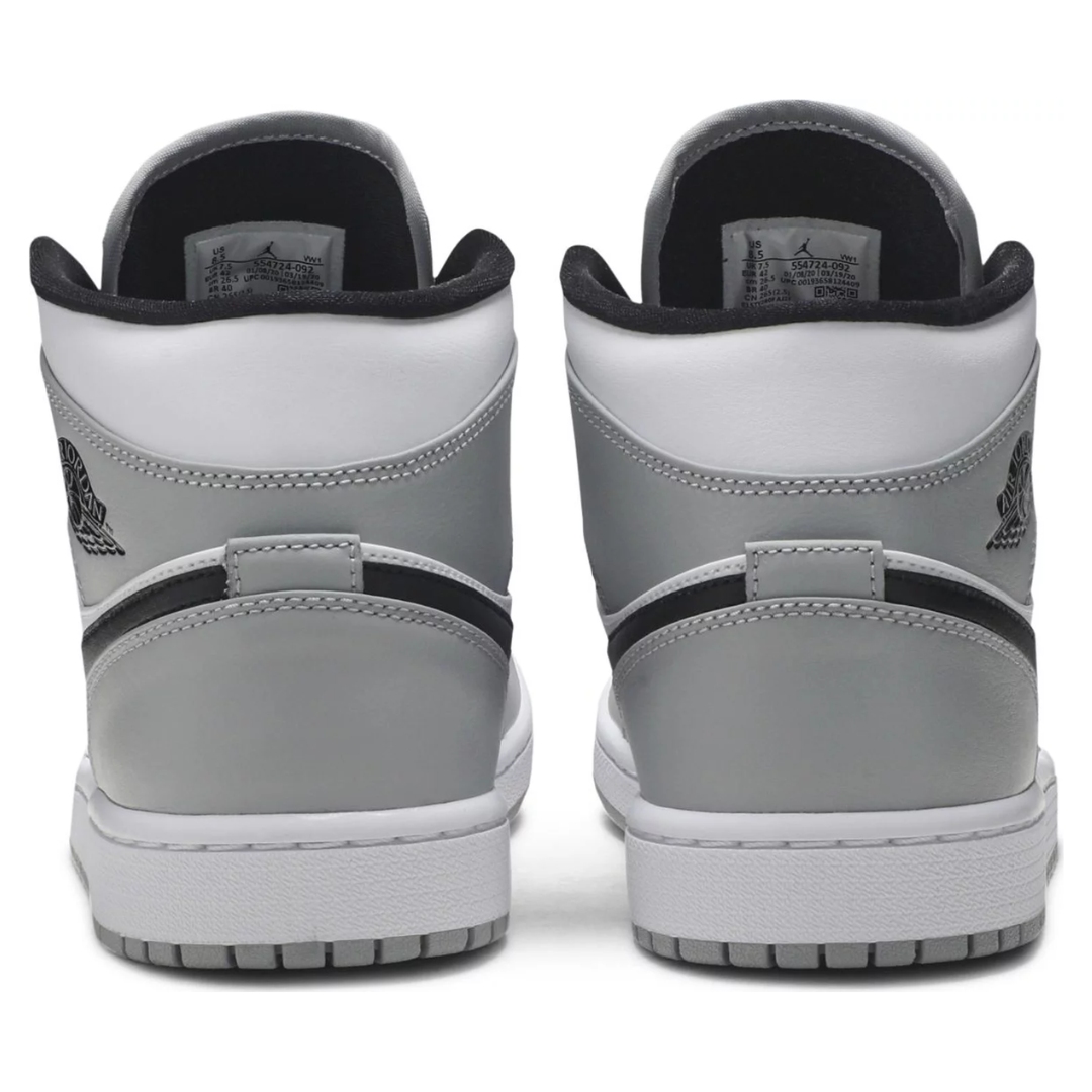 Jordan 1 Mid Light Smoke Grey