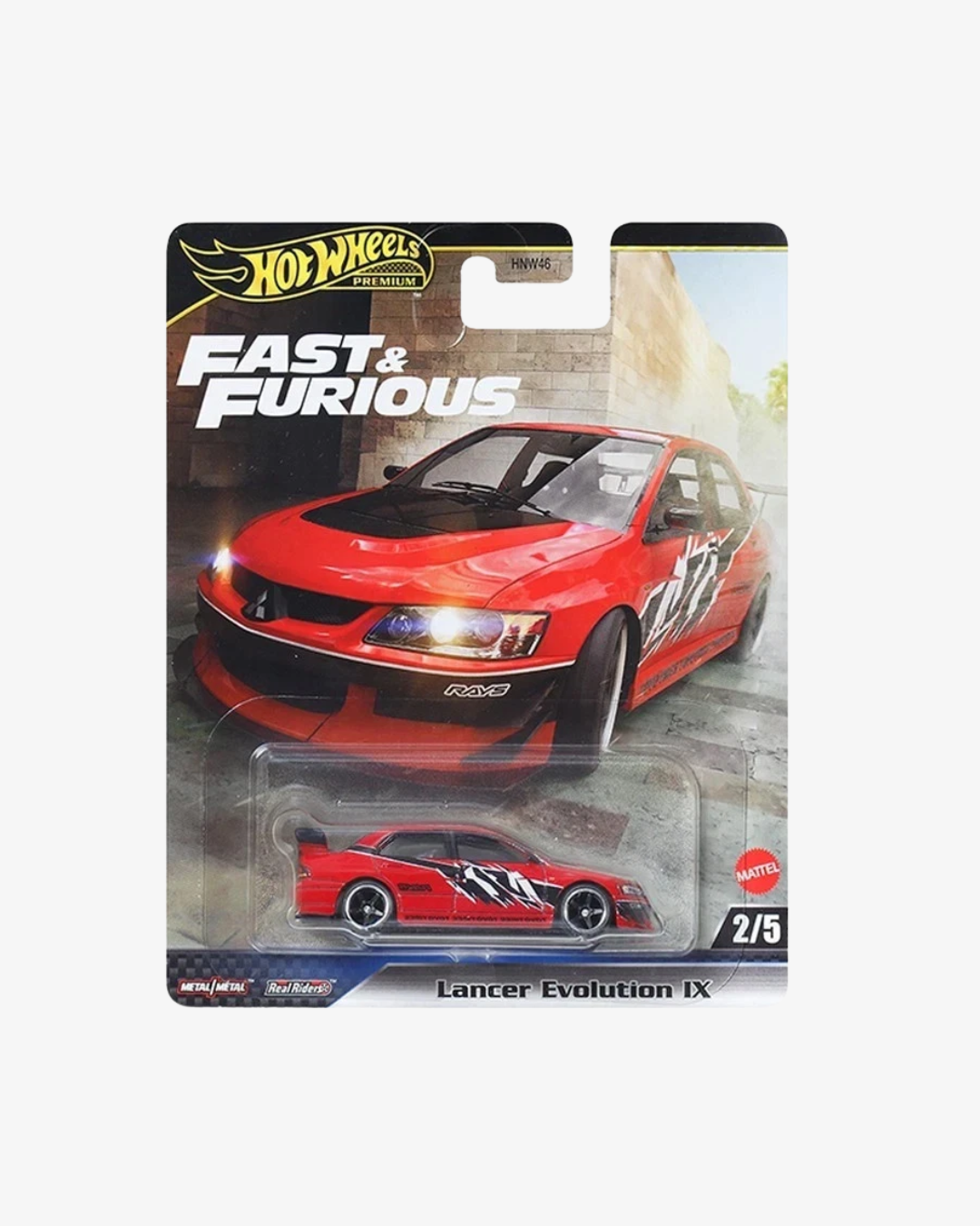 Hot Wheels Premium 1/64 Fast & Furious Lancer Evolution IX