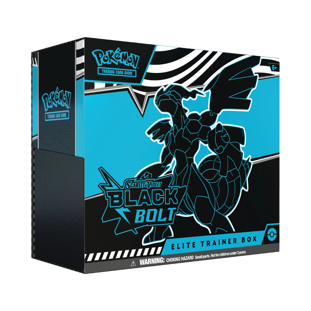 Pokemon Black Bolt Elite Trainer Box 2025 Pokémon Scarlet & Violet