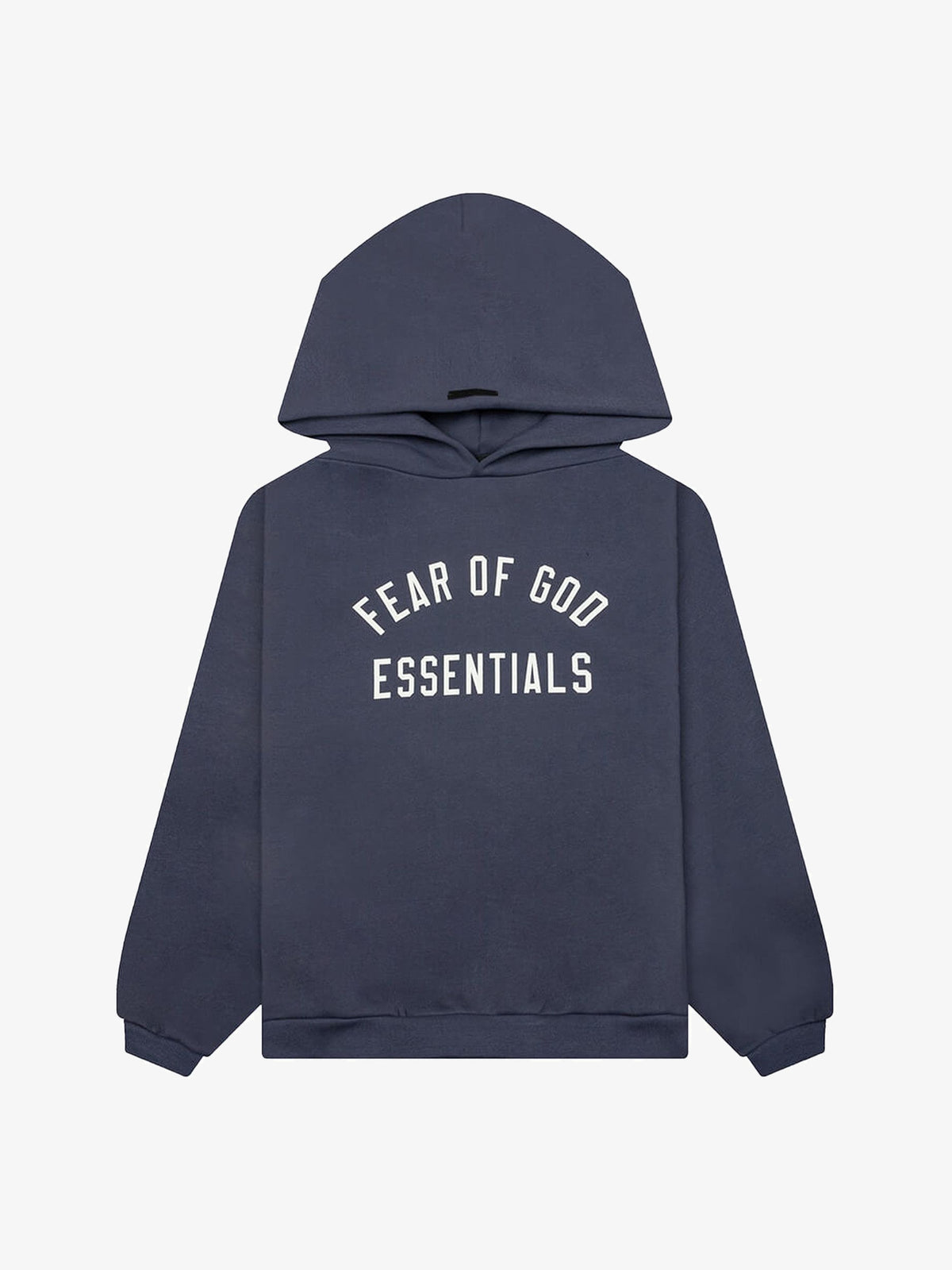 Fear of God Essentials Fleece Hoodie 'Marine' – front