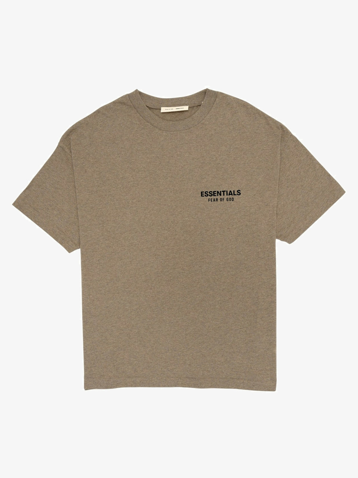 Fear of God Essentials Classic Short Sleeve Tee 'Homestead Heather' – front