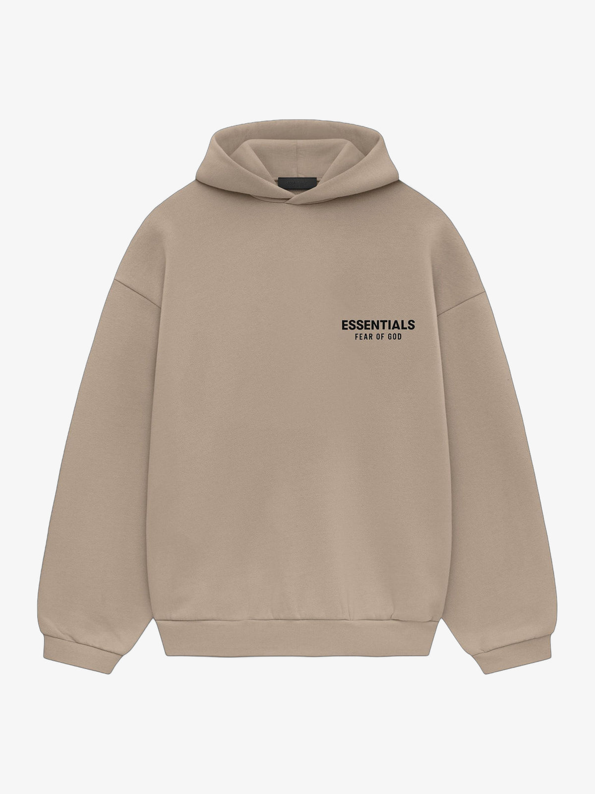 Fear of God Essentials Fleece Hoodie 'Desert Sand' – front