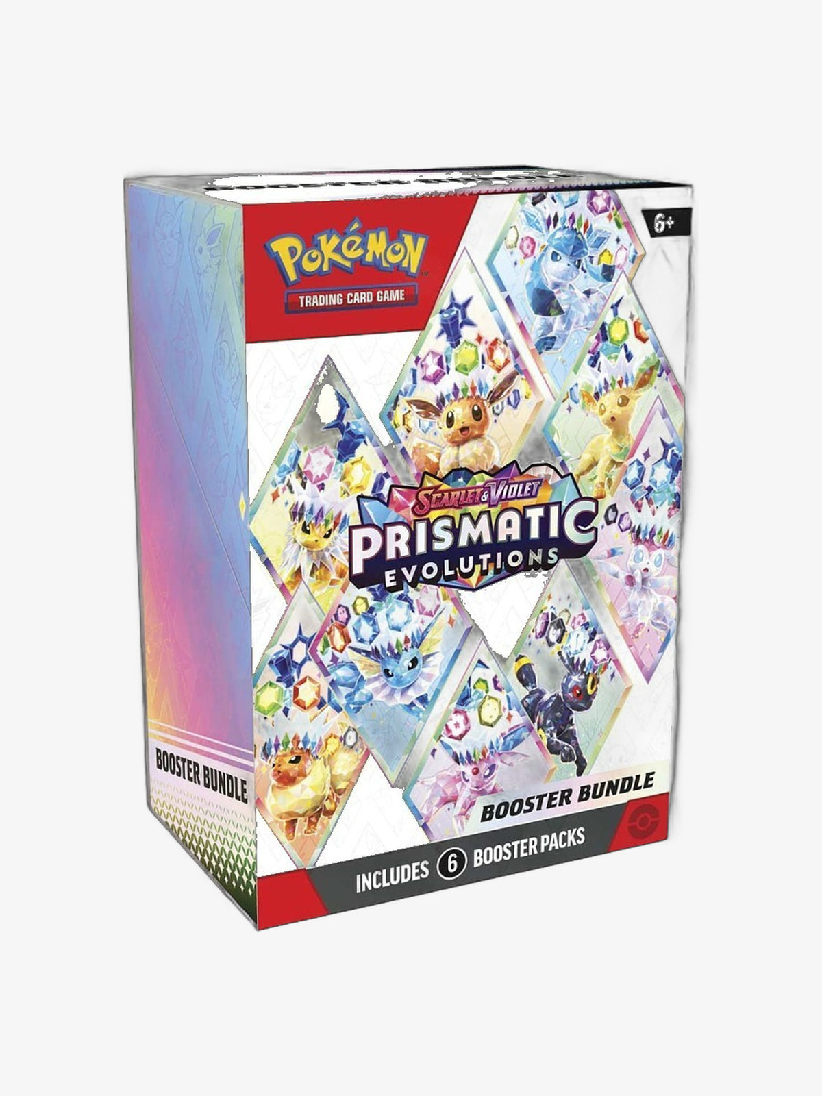 Pokémon TCG Scarlet & Violet Prismatic Evolutions Booster Bundle – front