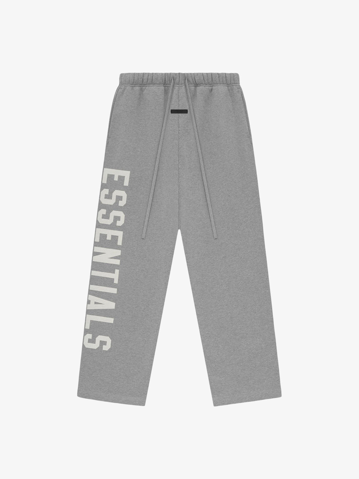 Fear of God Essentials Fleece Relaxed Sweatpant 'Dark Heather' – front