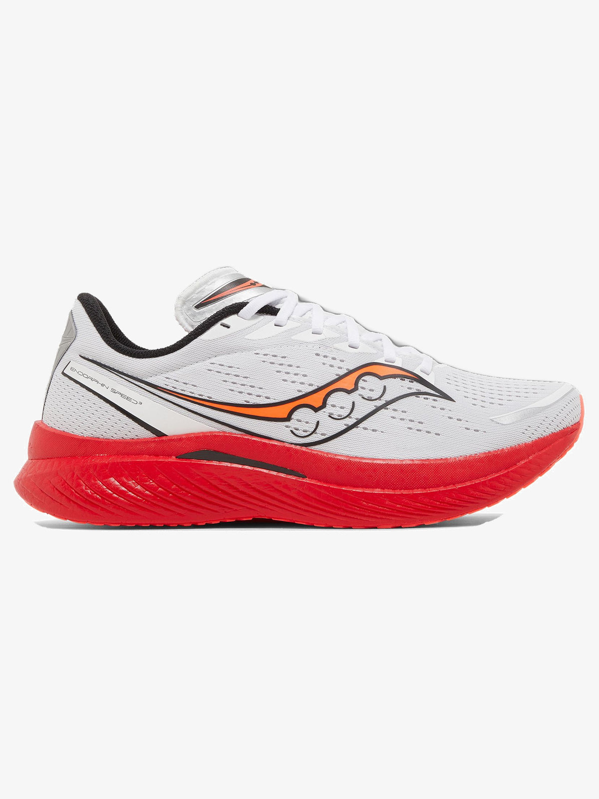 Saucony Endorphin Speed 3 'White Black Red' β side