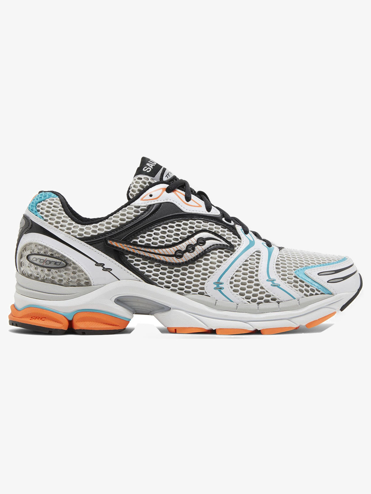 Saucony ProGrid Triumph 4 'White Teal Orange' β side