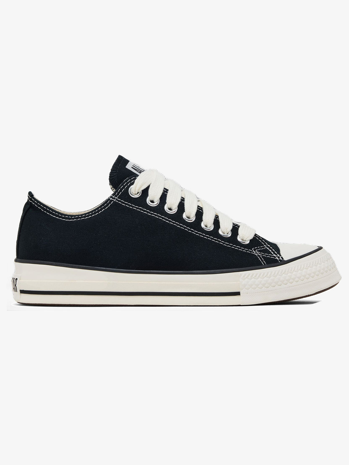 Converse Chuck Taylor All Star Throwback Low 'Black Vintage White' β side
