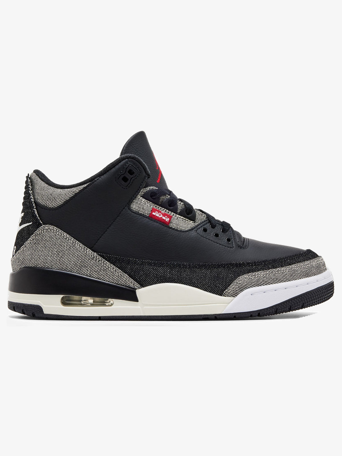 Jordan 3 Retro 'Levi’s Black' – side