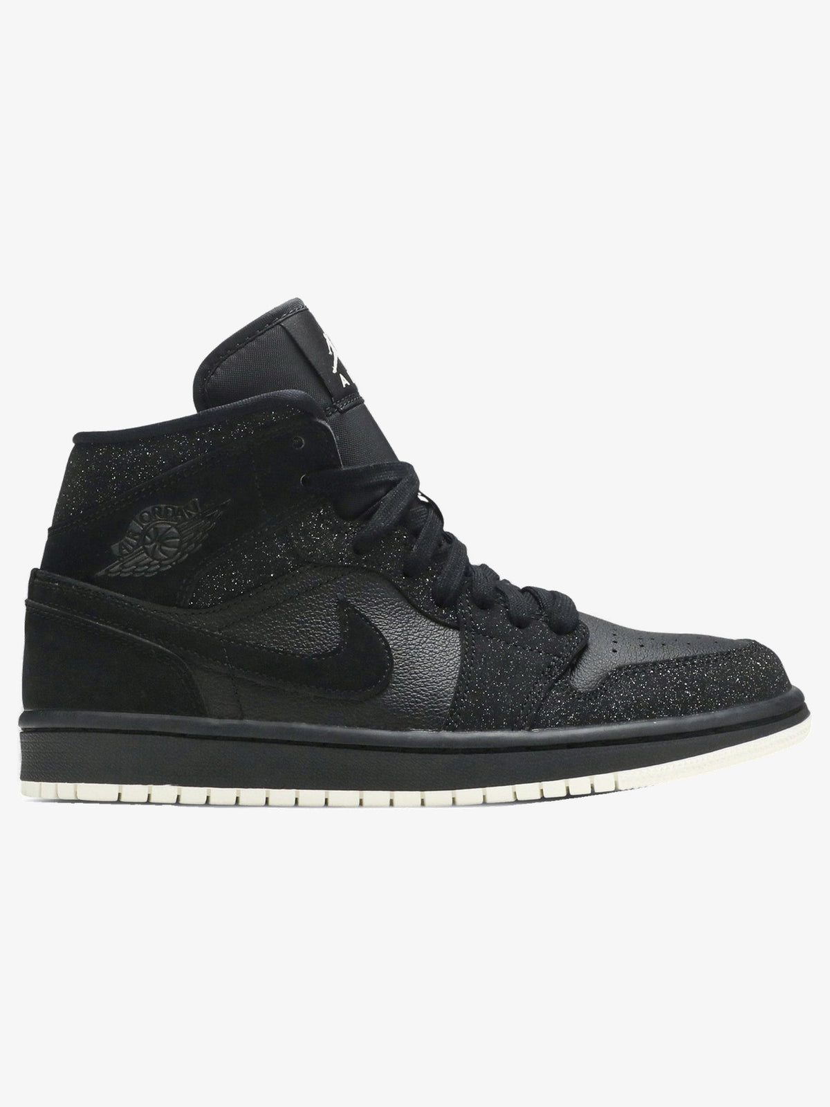Jordan 1 Mid 'Glitter Black' (W) – side