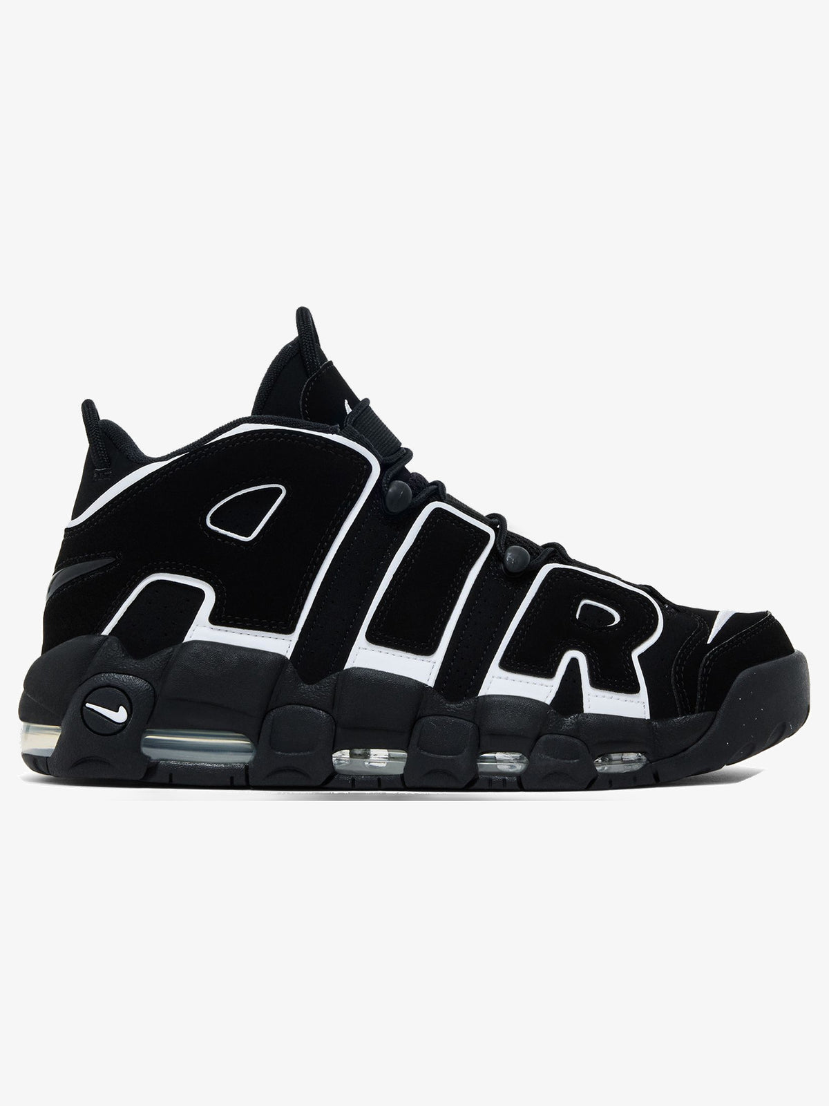 Nike Air More Uptempo 96 'Black White (2023/2026)' β side