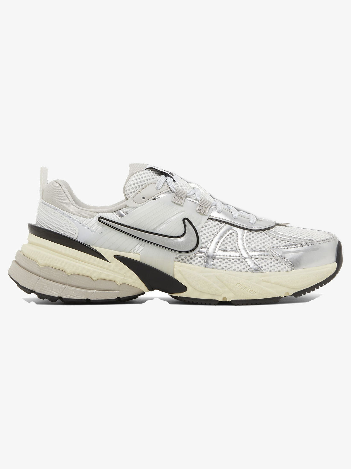 Nike V2K Run 'Summit White Metallic Silver' (W) β side