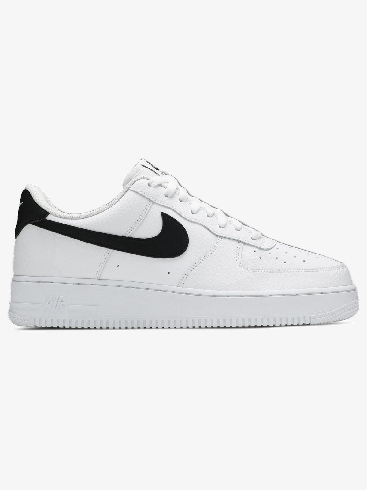 Nike Air Force 1 Low '07 'White Black Pebbled Leather' β side