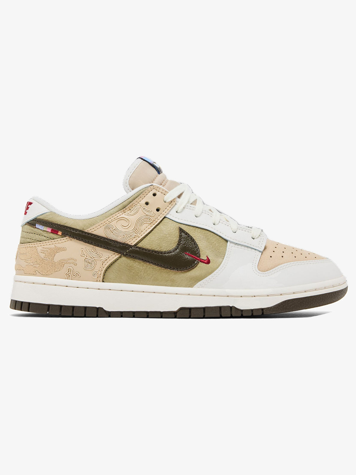 Nike Dunk Low 'Pegasus Pack Linen Phantom' β side