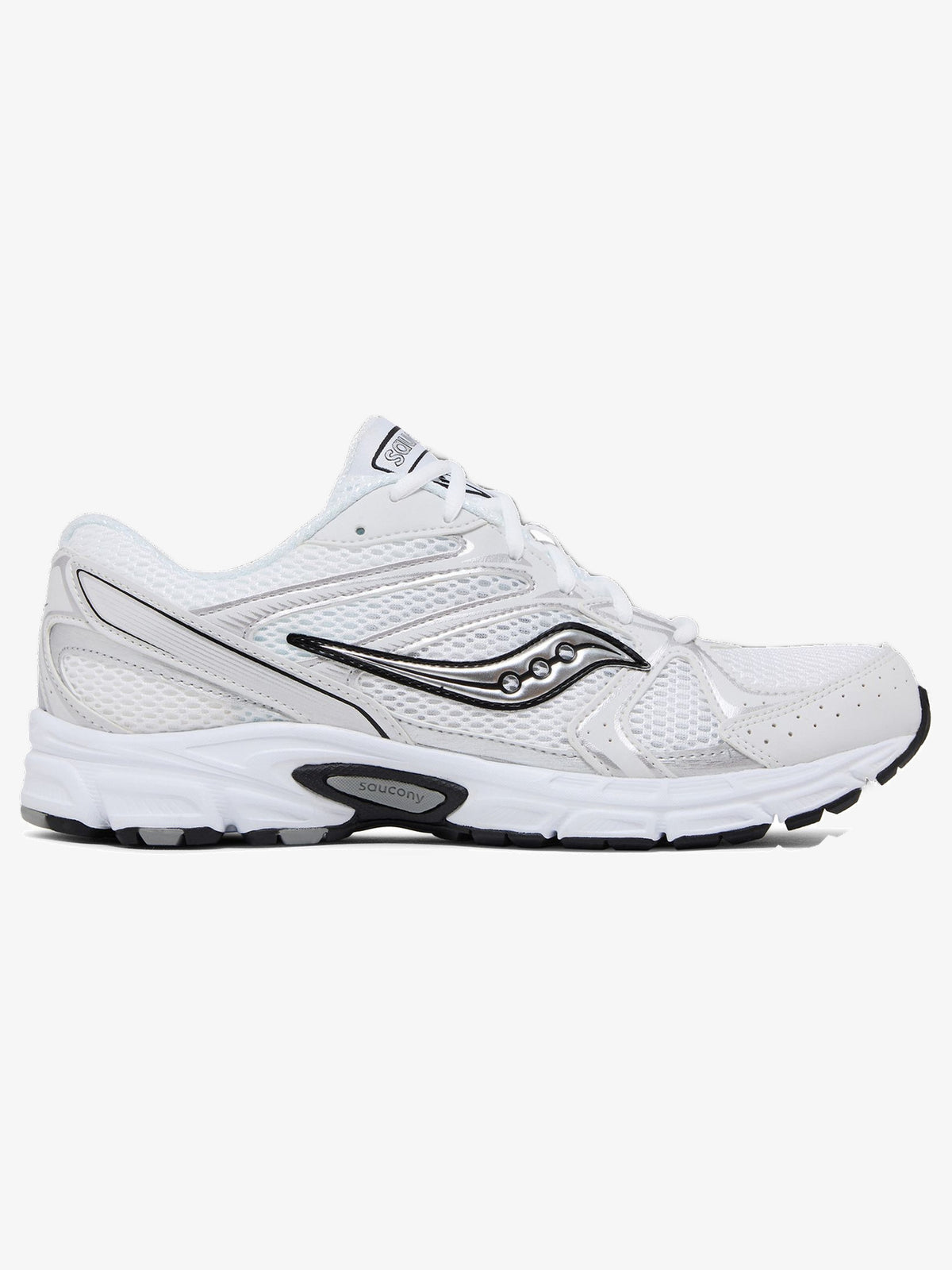Saucony Grid Ride Millennium 'White Silver' β side