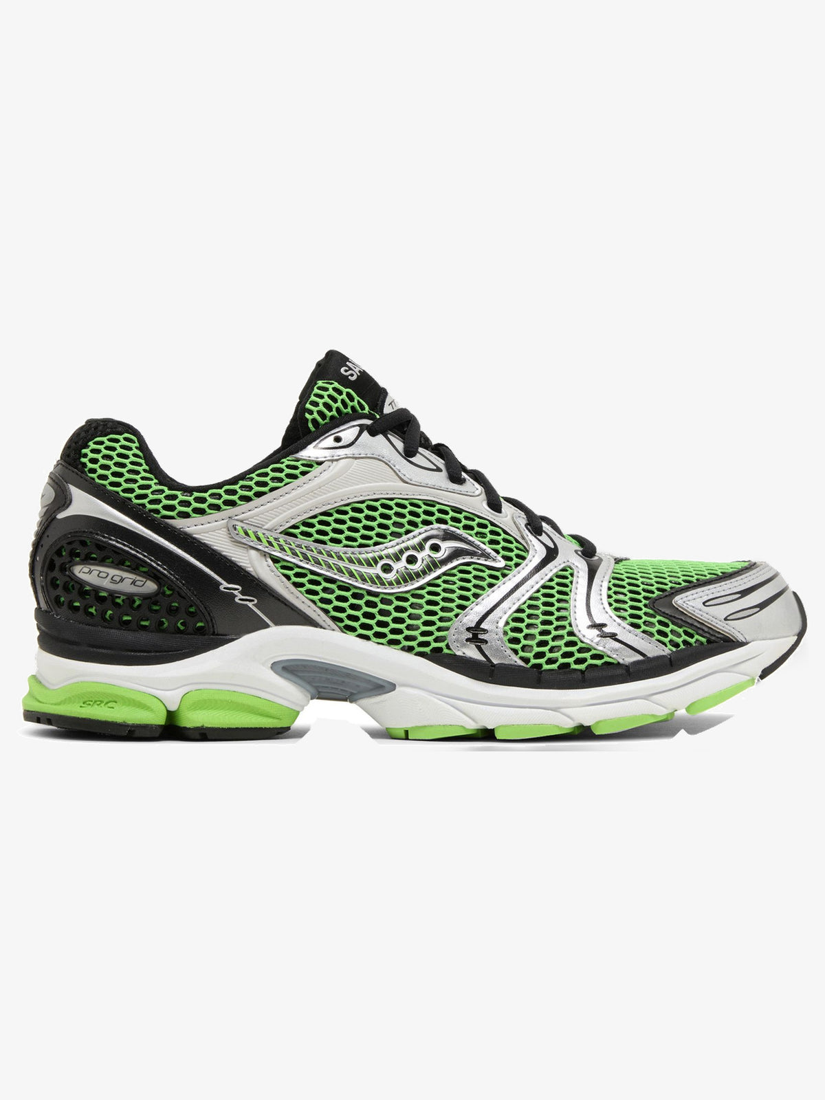 Saucony ProGrid Triumph 4 'Green Silver Black' β side