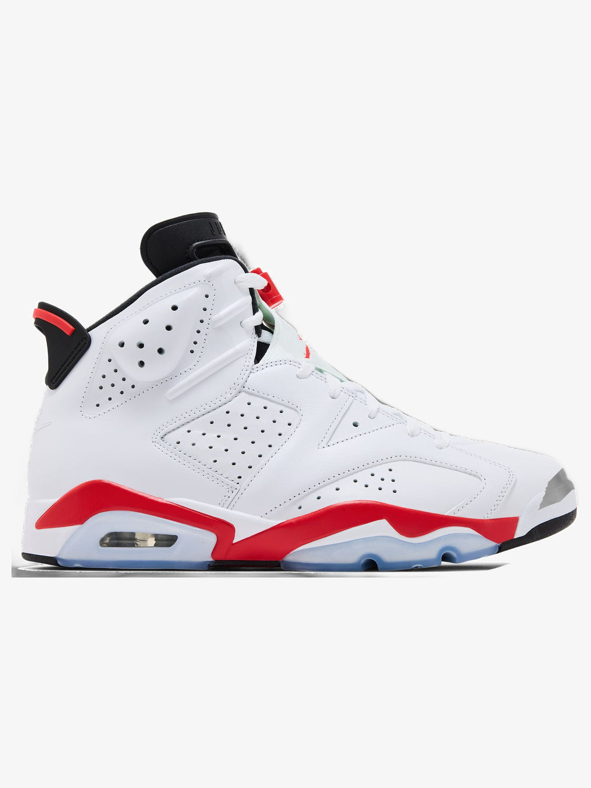 Jordan 6 Retro 'Infrared White (2026)' – side