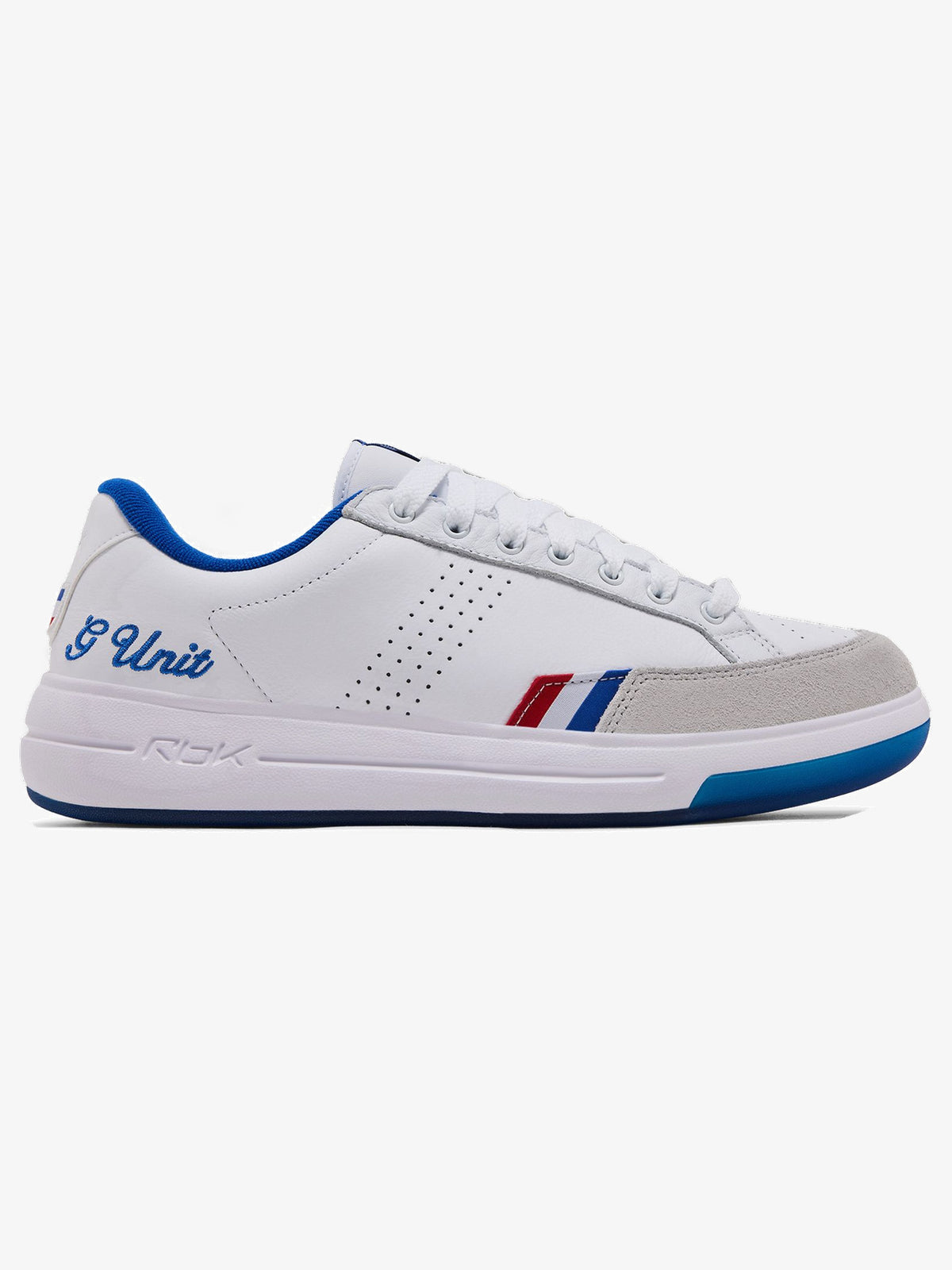 Reebok G-Unit G6 'White Blue Red' β side