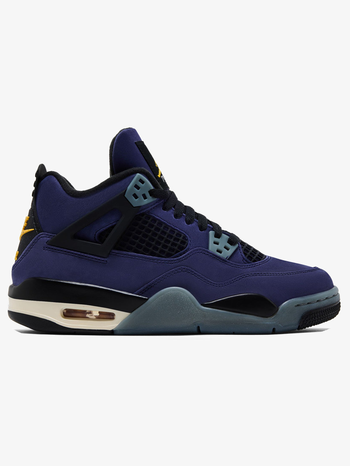 Jordan 4 Retro 'Lakers' (GS) β side