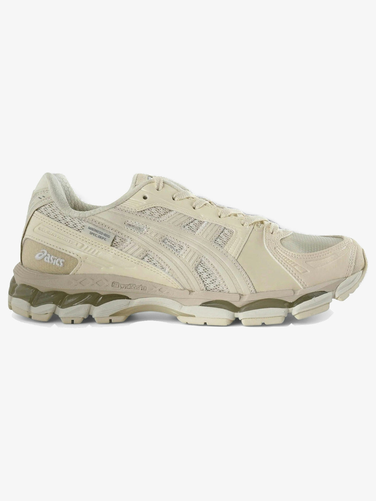 ASICS Gel-Kayano 12.1 'Invincible Madness Vanilla' β front three-quarter