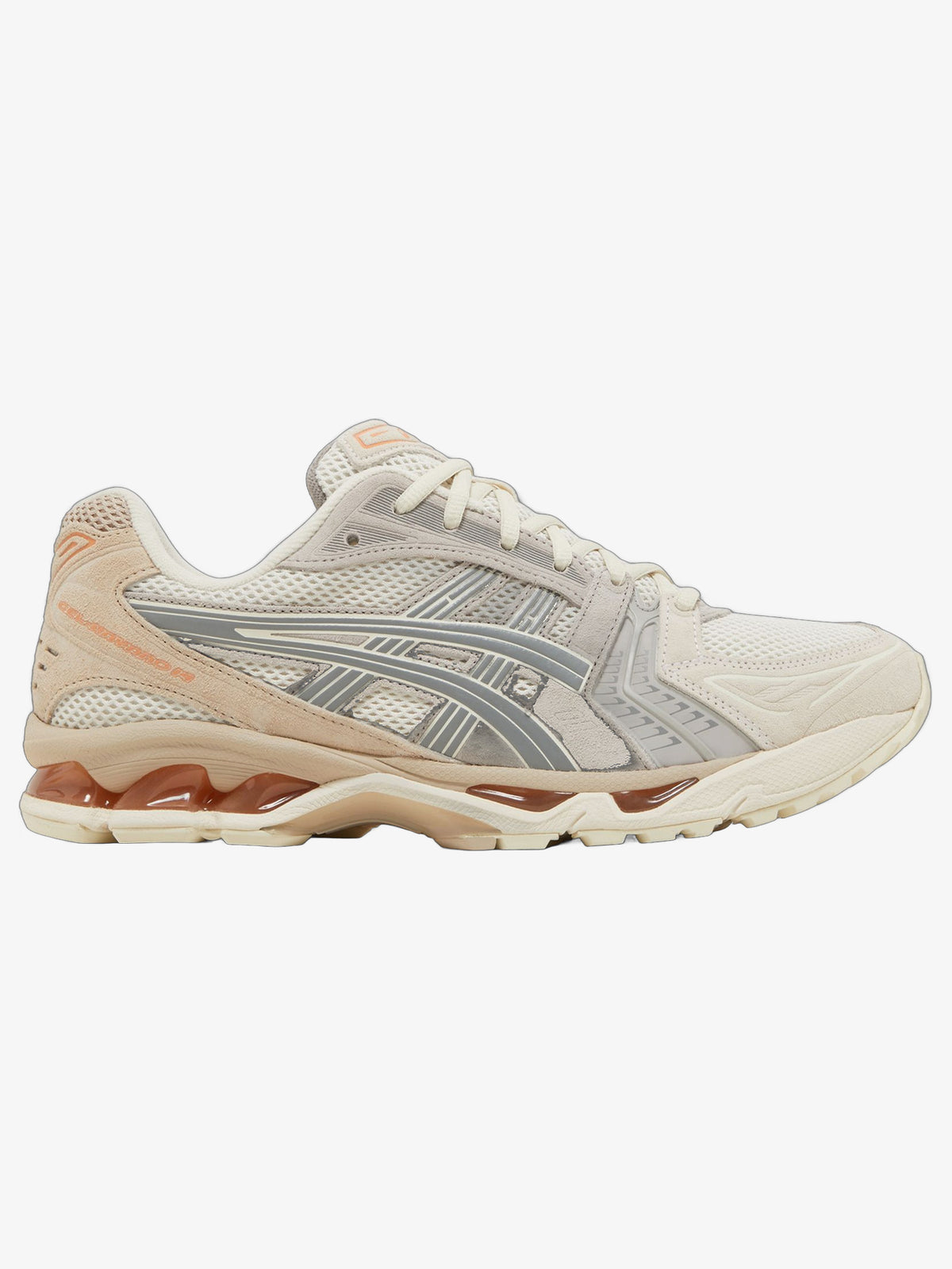 ASICS Gel-Kayano 14 'Birch Clay Grey' – side
