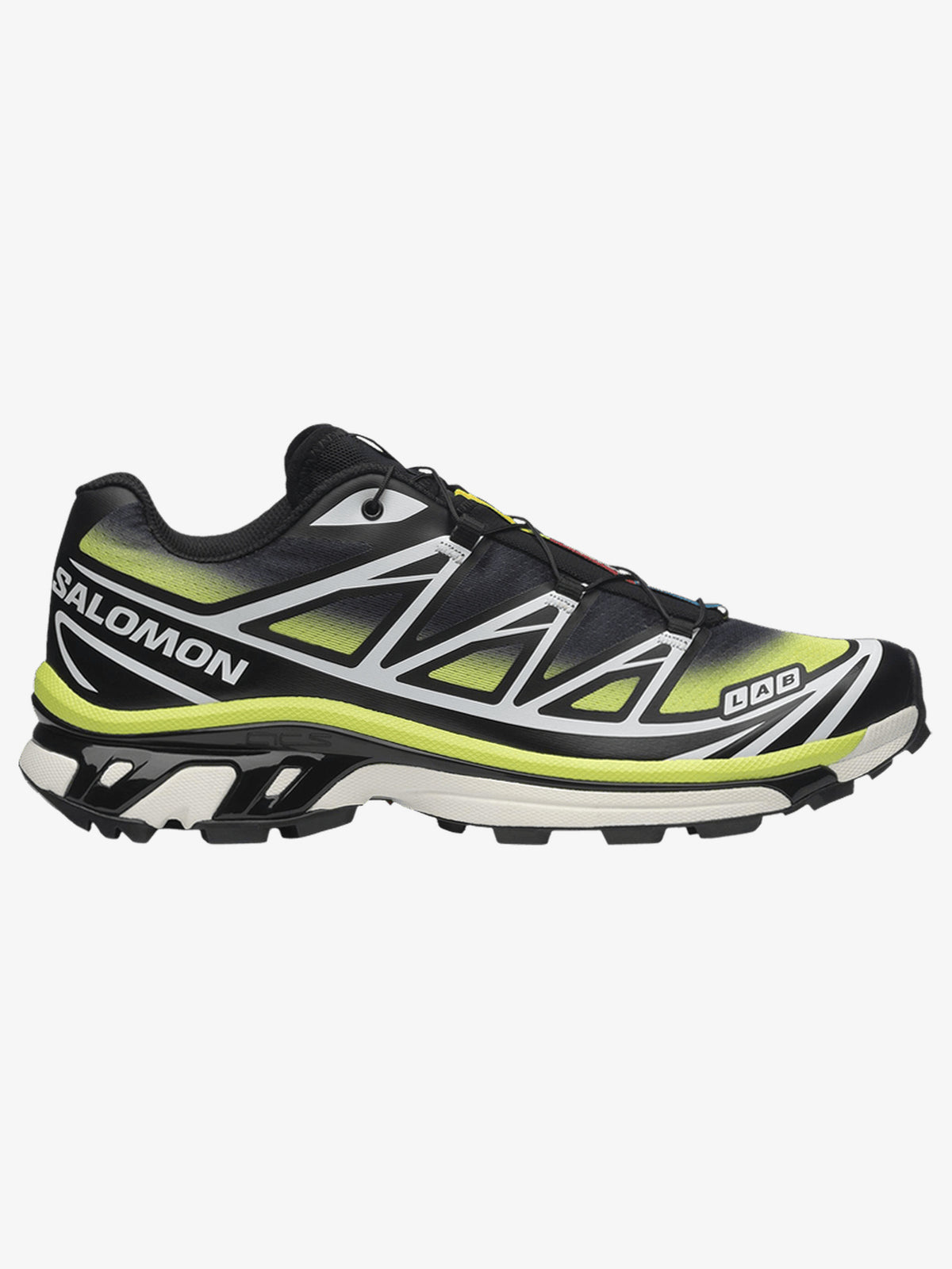 Salomon XT-6 'Skyline Black Sharp Green' β side