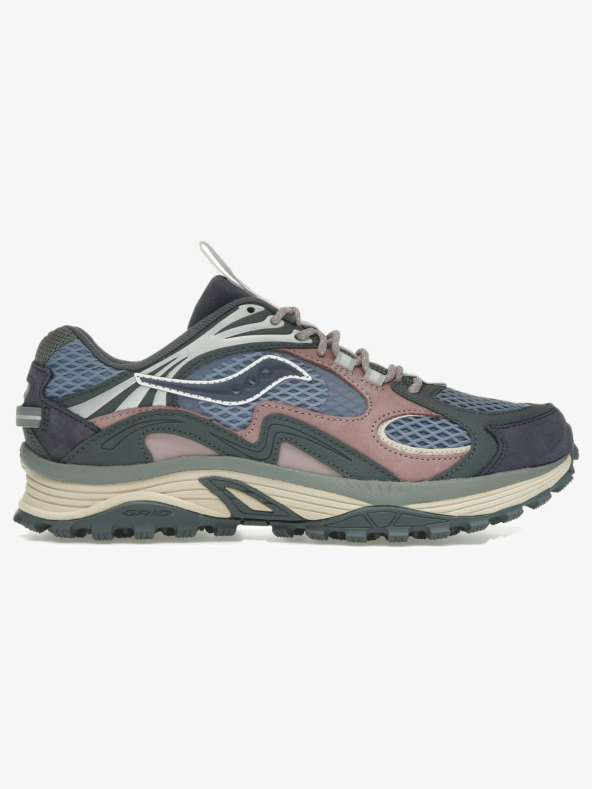 Saucony Grid Aura X 'Blue Multi' β side