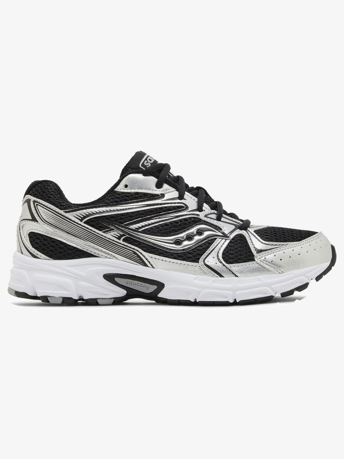 Saucony Grid Ride Millennium 'Black Silver' (W) β side