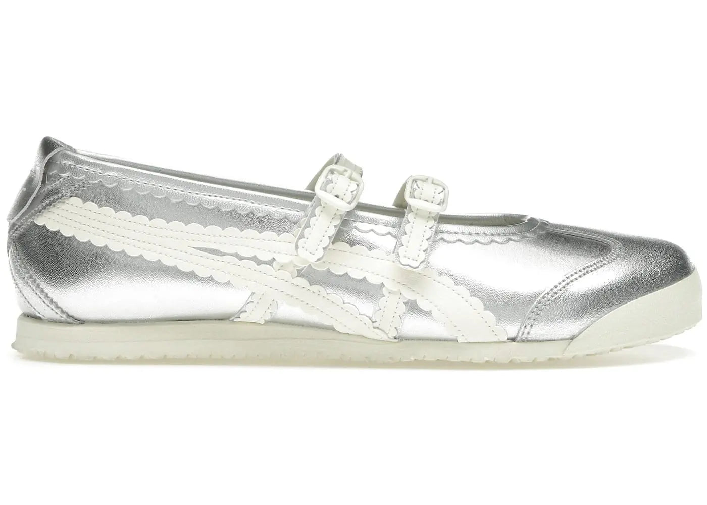 Onitsuka Tiger Mexico 66 TGRS Silver Cream (Womens) Basement