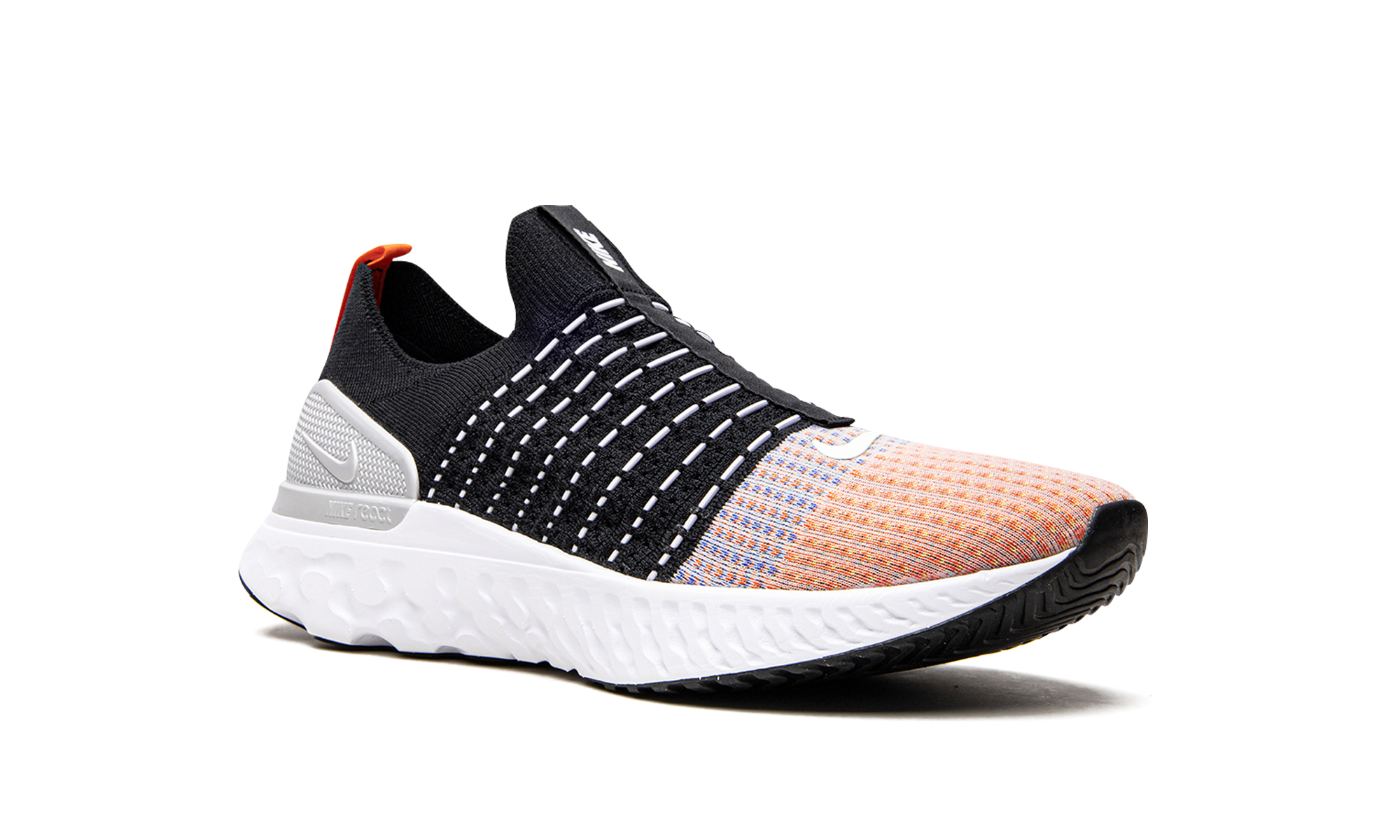 Nike React Phantom Run Flyknit 2 Black Team Orange