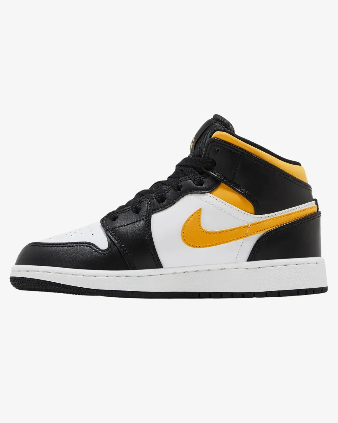 Air Jordan 1 Mid GS Black University Gold Air Jordan