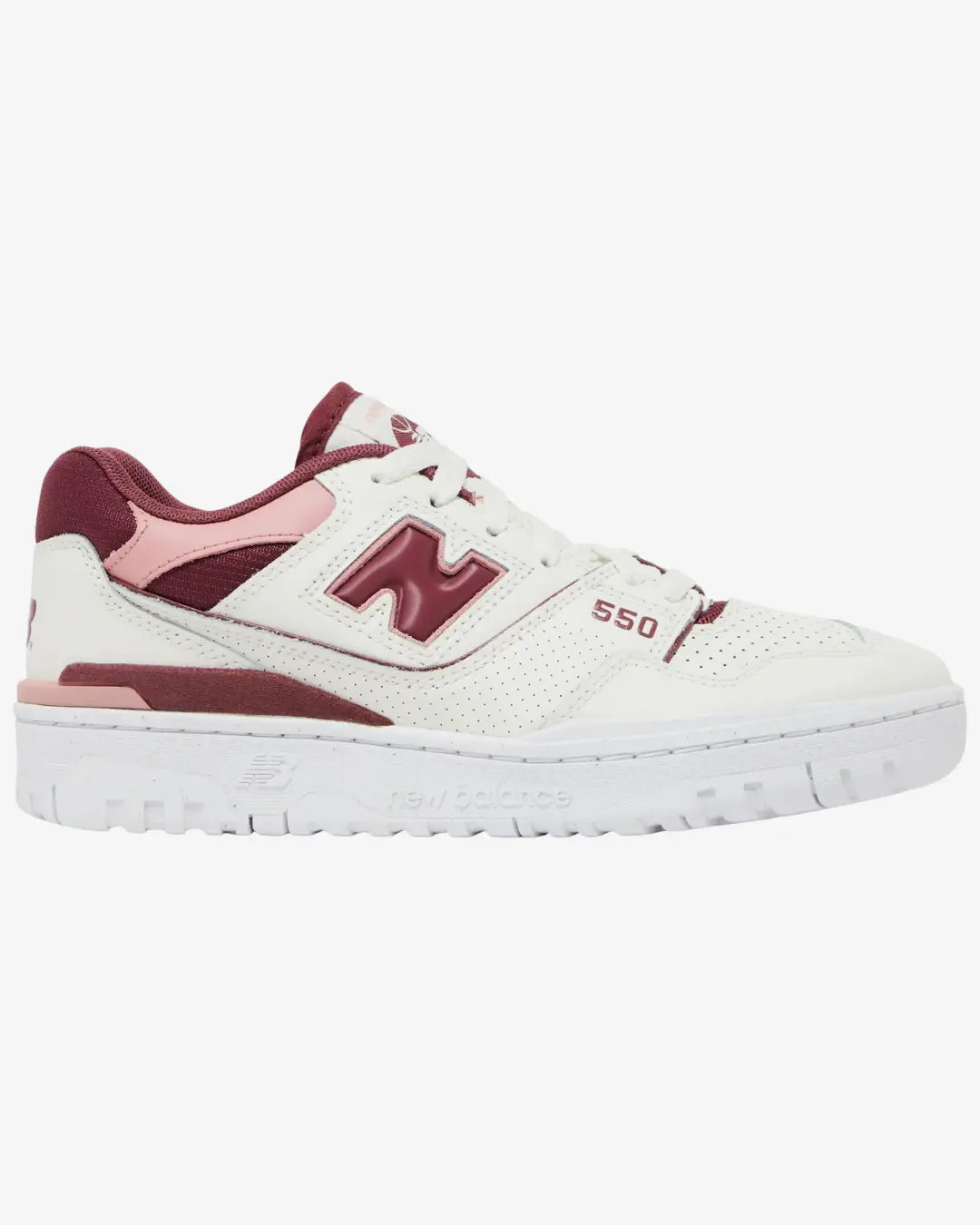 New Balance 550 Washed Burgundy Wmns New Balance