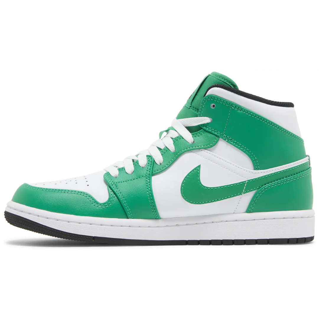 Jordan 1 Mid Lucky Green