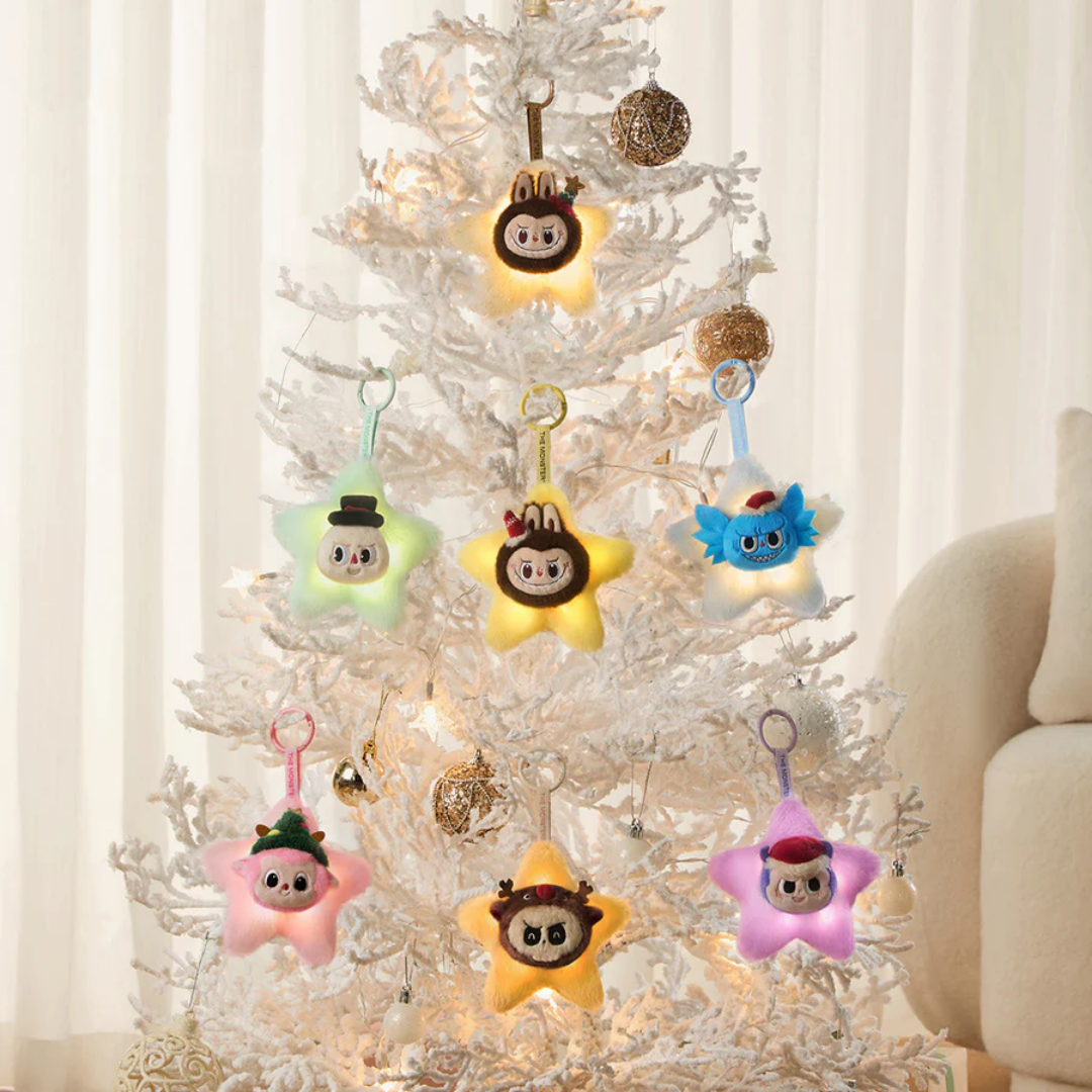 Pop Mart Labubu The Monsters Classic Series Sparkly Plush Pendant Single Blind Box