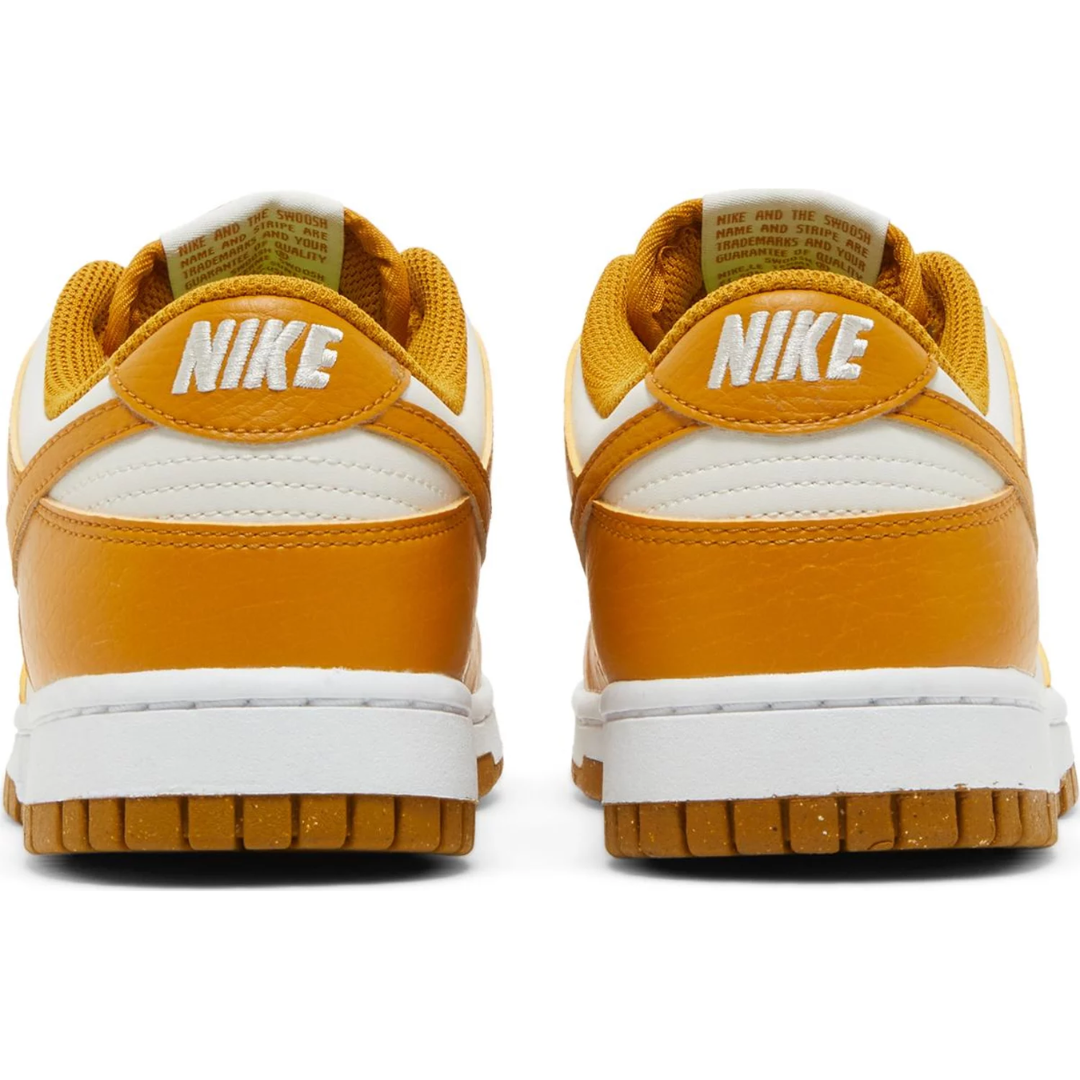 Nike Dunk Low Next Nature Phantom Gold Suede (Women's)