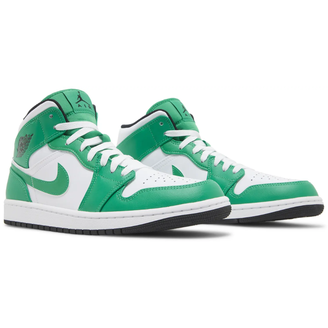 Jordan 1 Mid Lucky Green