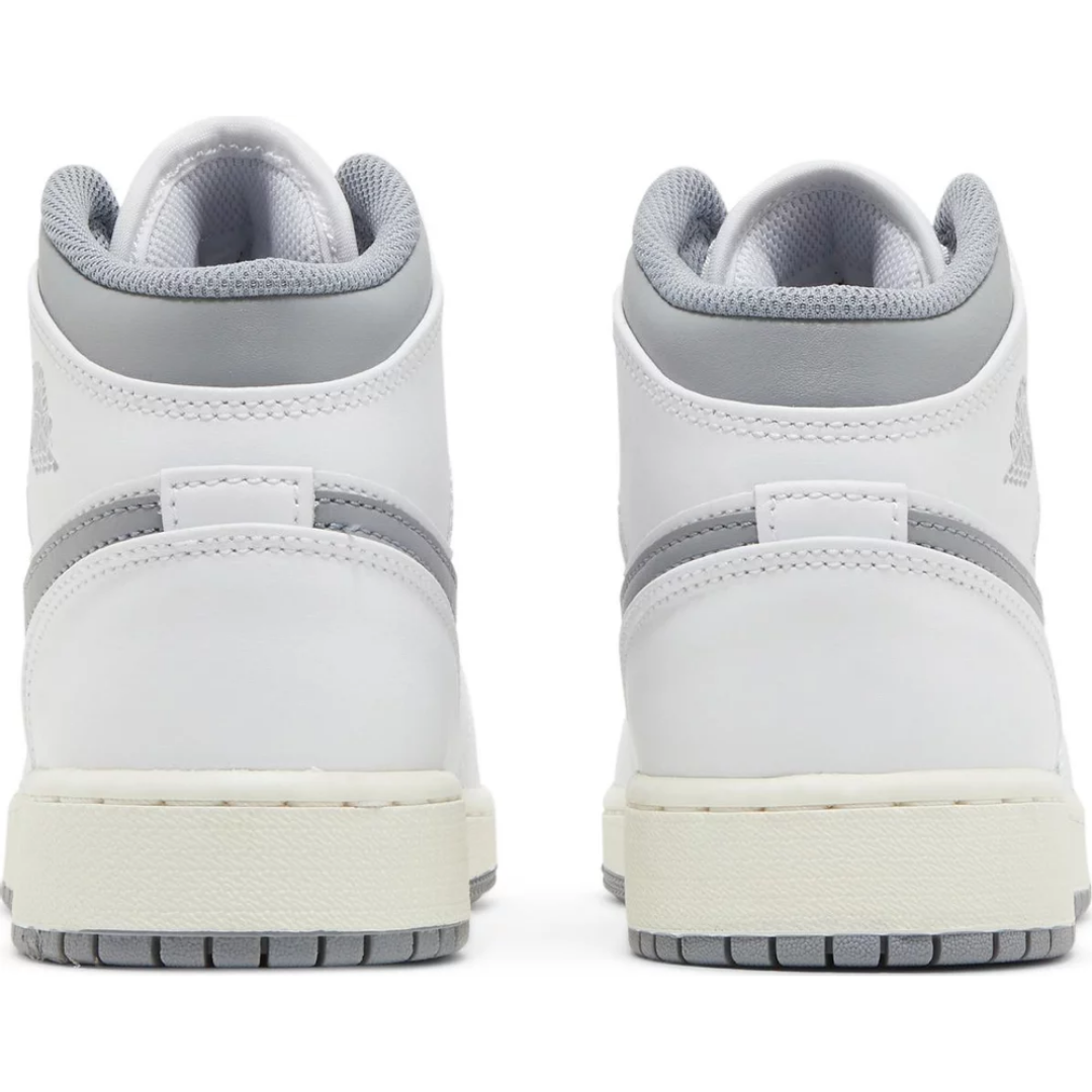 Air Jordan 1 Mid Neutral Grey (GS)