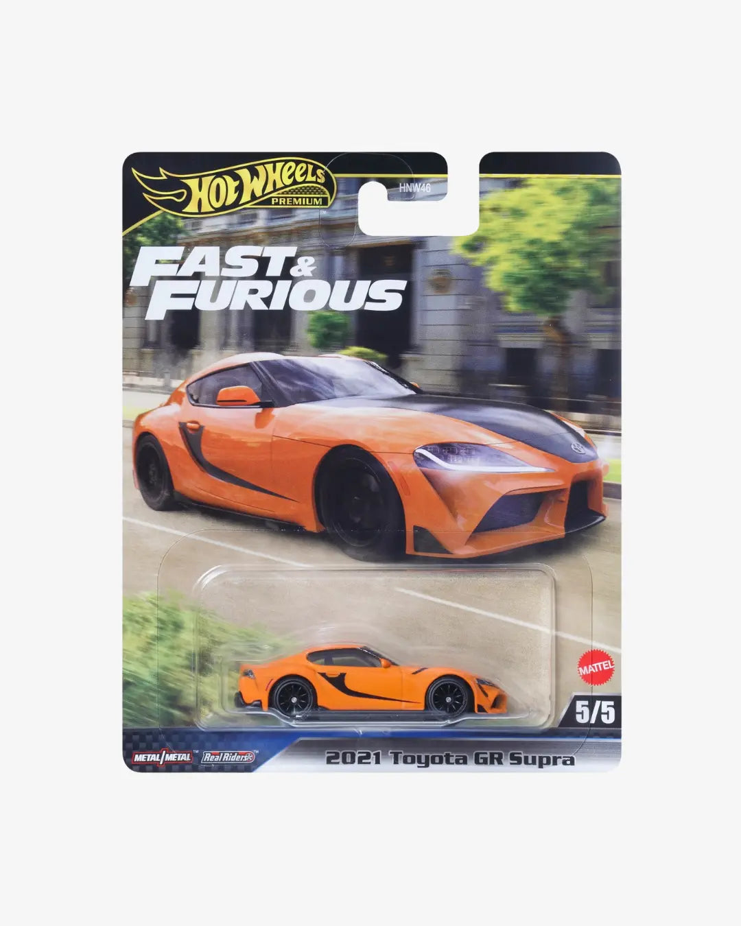 HOT WHEELS - 2021 TOYOTA GR SUPRA (2025) - MIX 3 - FAST AND FURIOUS 5/5 Hot Wheels
