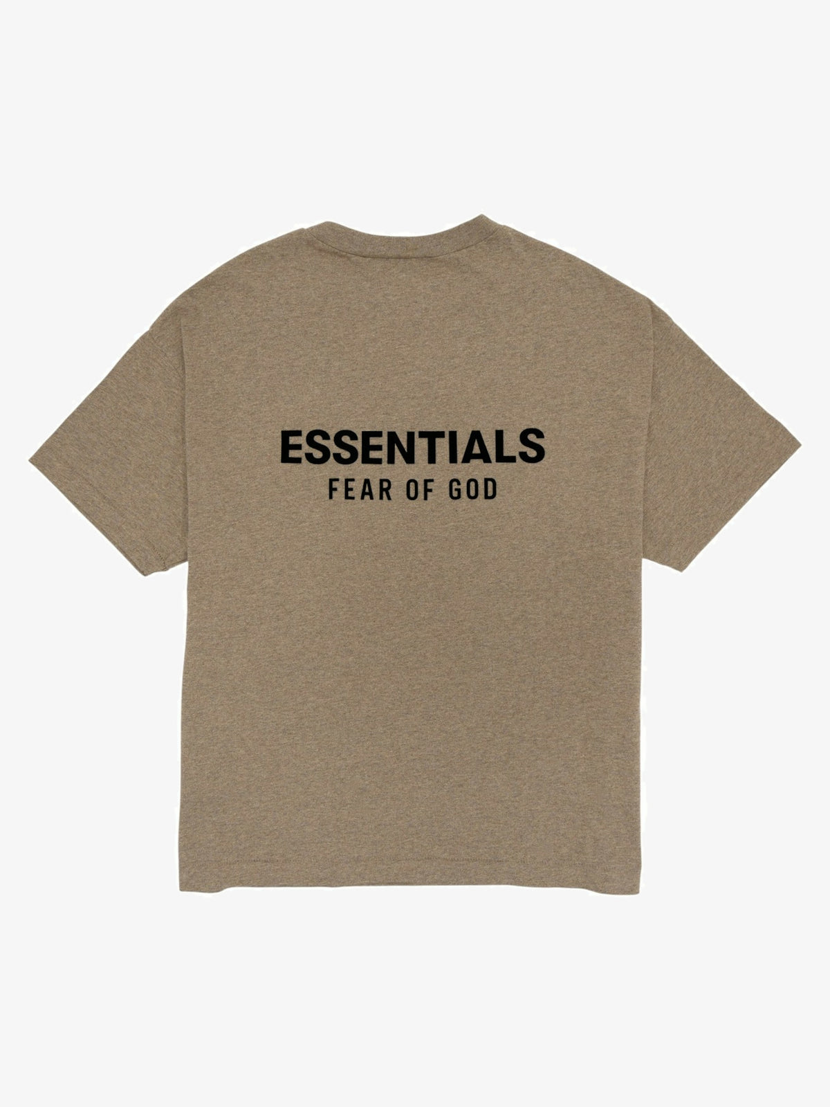 Fear of God Essentials Classic Short Sleeve Tee 'Homestead Heather' – back