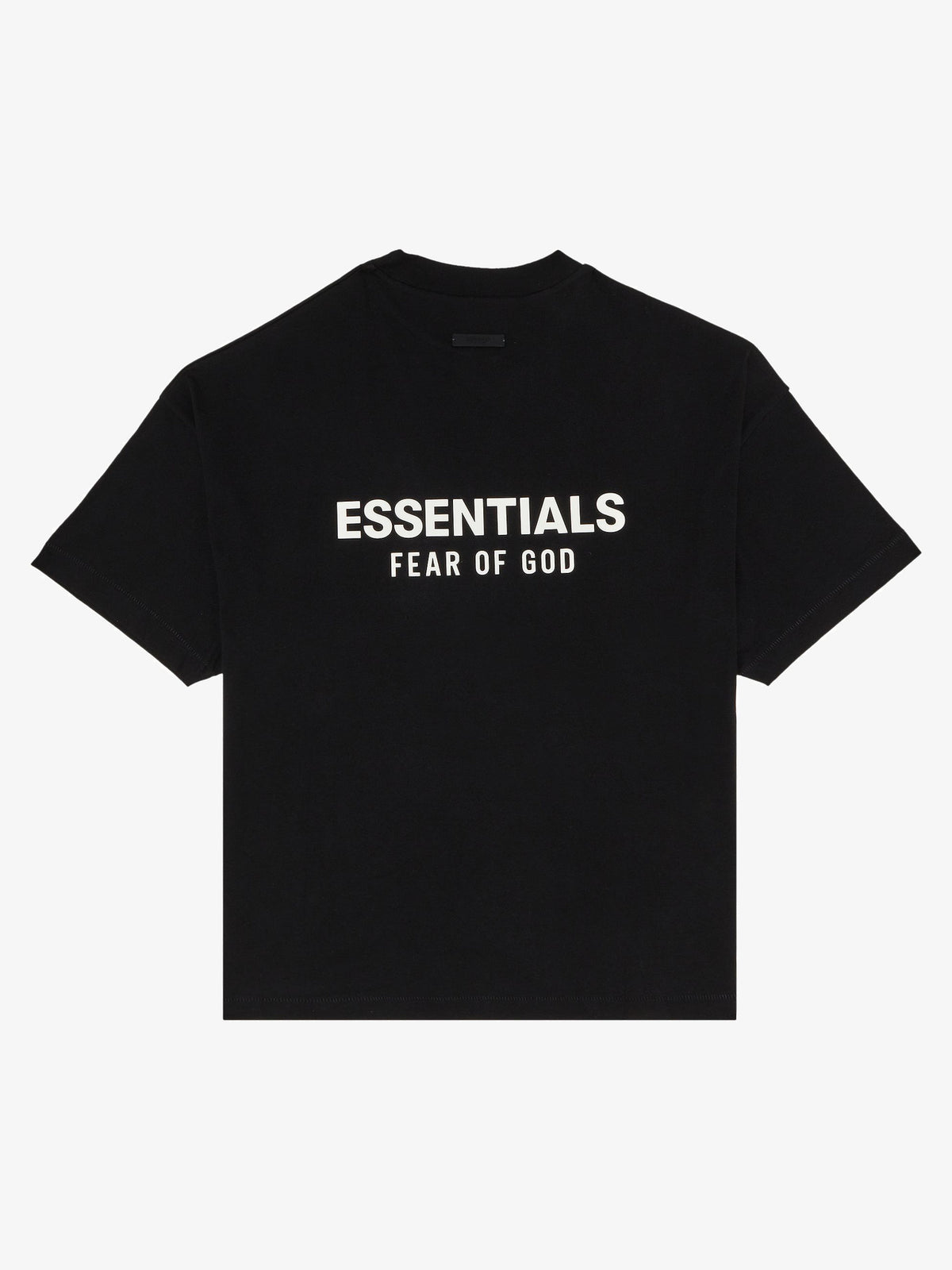 Fear of God Essentials Jersey Crewneck T-Shirt 'Black' – back