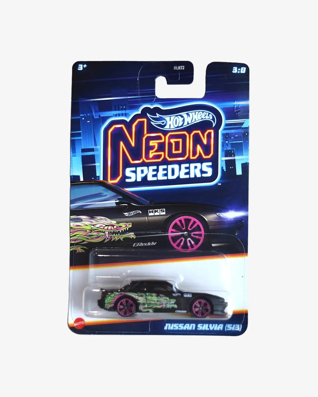 Hot Wheels Neon Speeders Nissan Silvia S13 Hot Wheels
