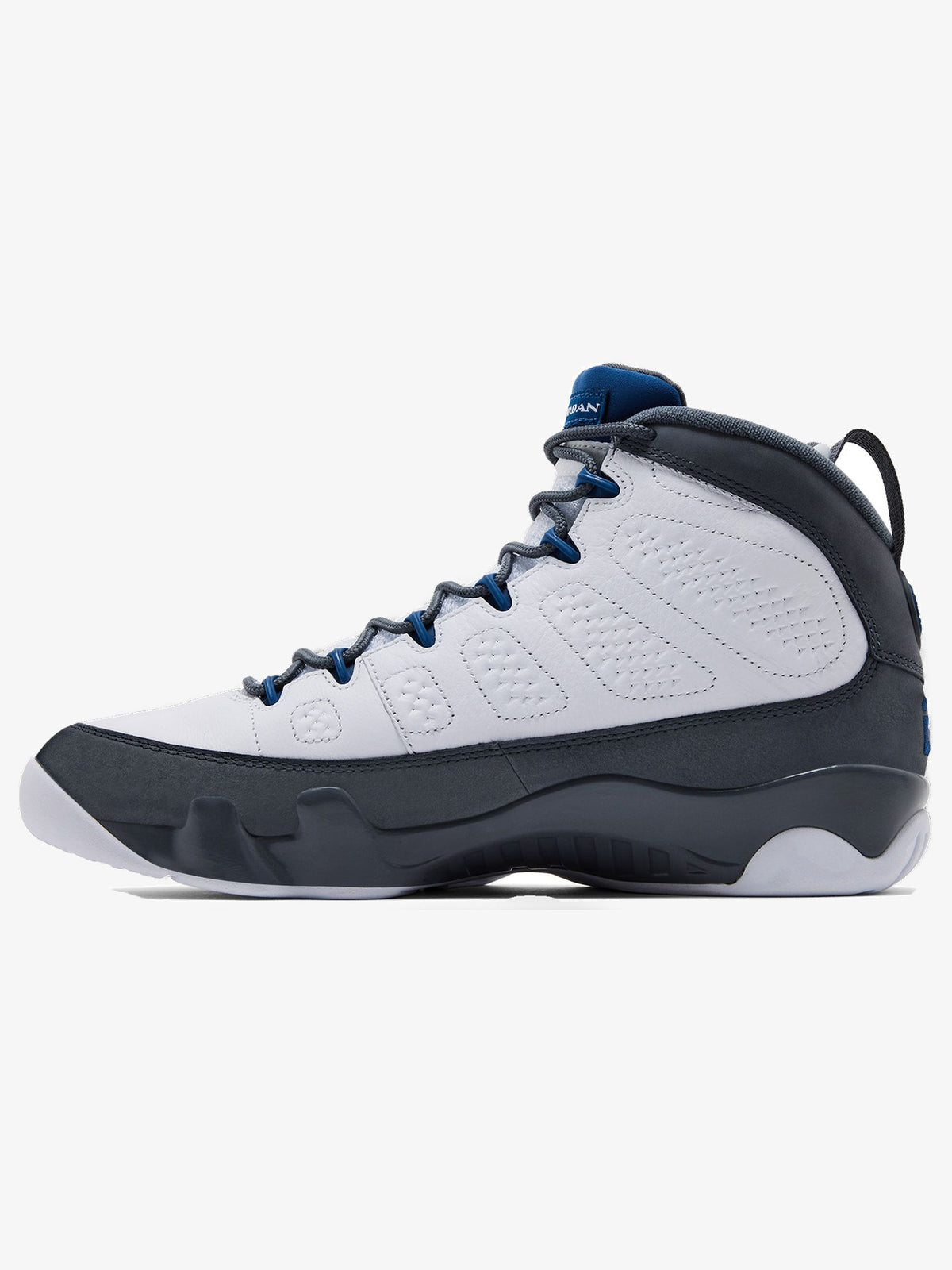 Jordan 9 Retro 'Flint Grey French Blue (2026)' β inner side