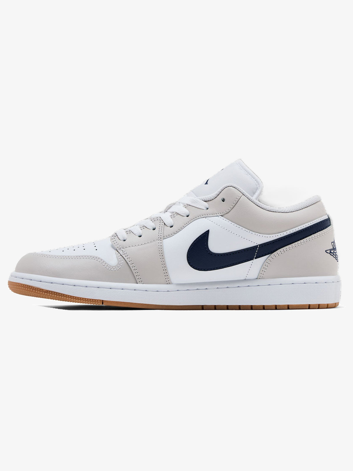 Jordan 1 Low 'Midnight Navy Neutral Grey' β inner side