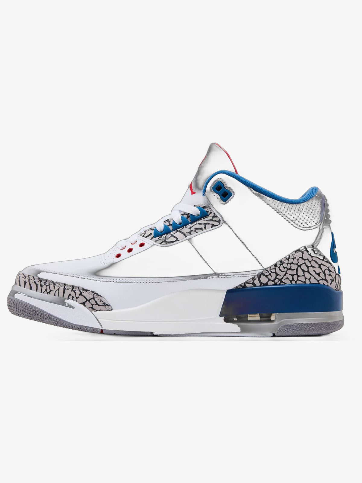 Jordan 3 Retro 'True Blue (2026)' β inner side