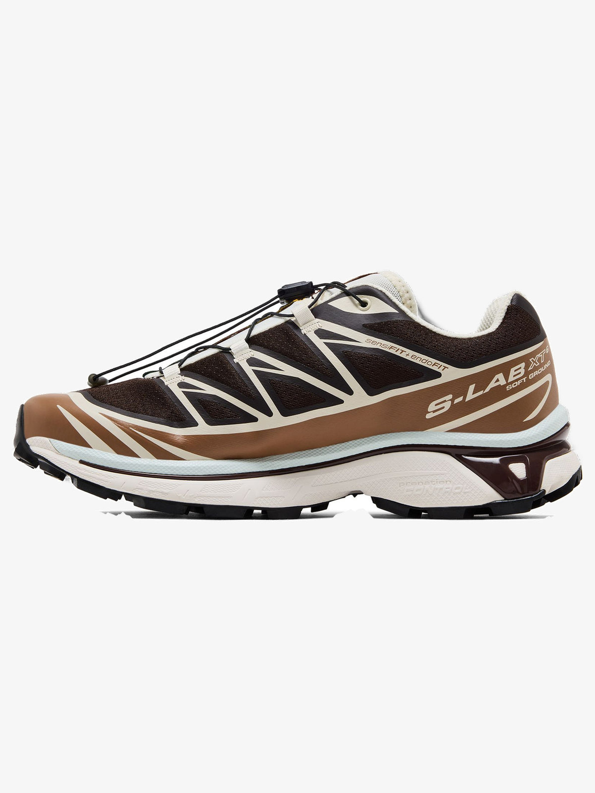 Salomon XT-6 'Black Coffee Burro Bitter Chocolate' β inner side
